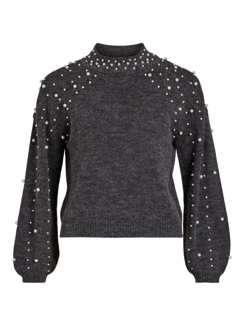 VIRASY L/S PEARL KNIT TOP / KA