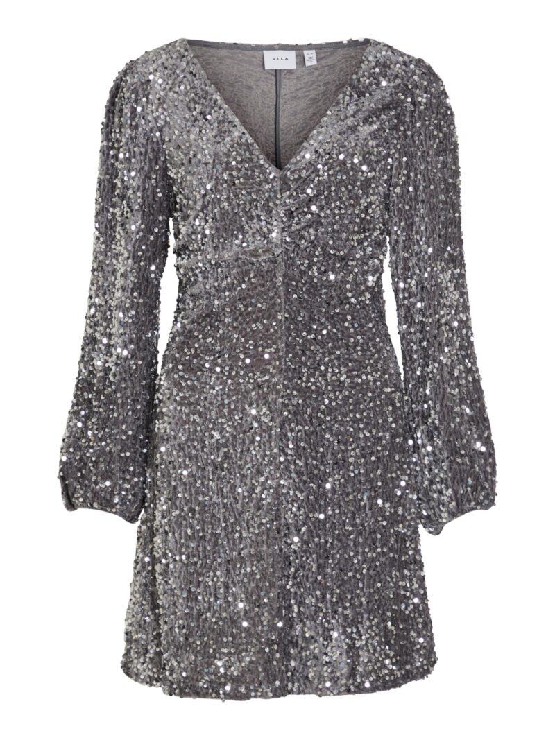 VIBARINA L/S GLITTER DRESS #8