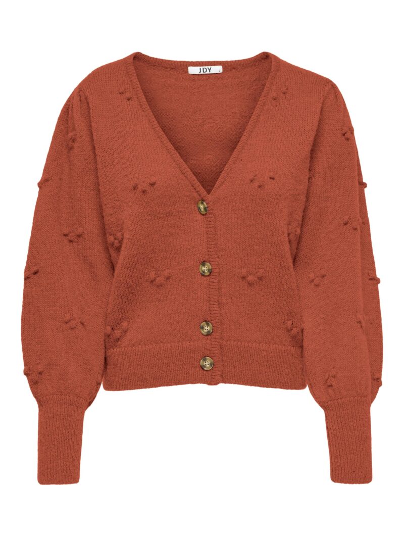 JDYSIGRID LIFE L/S DOT BUTTON CARDIG KNT