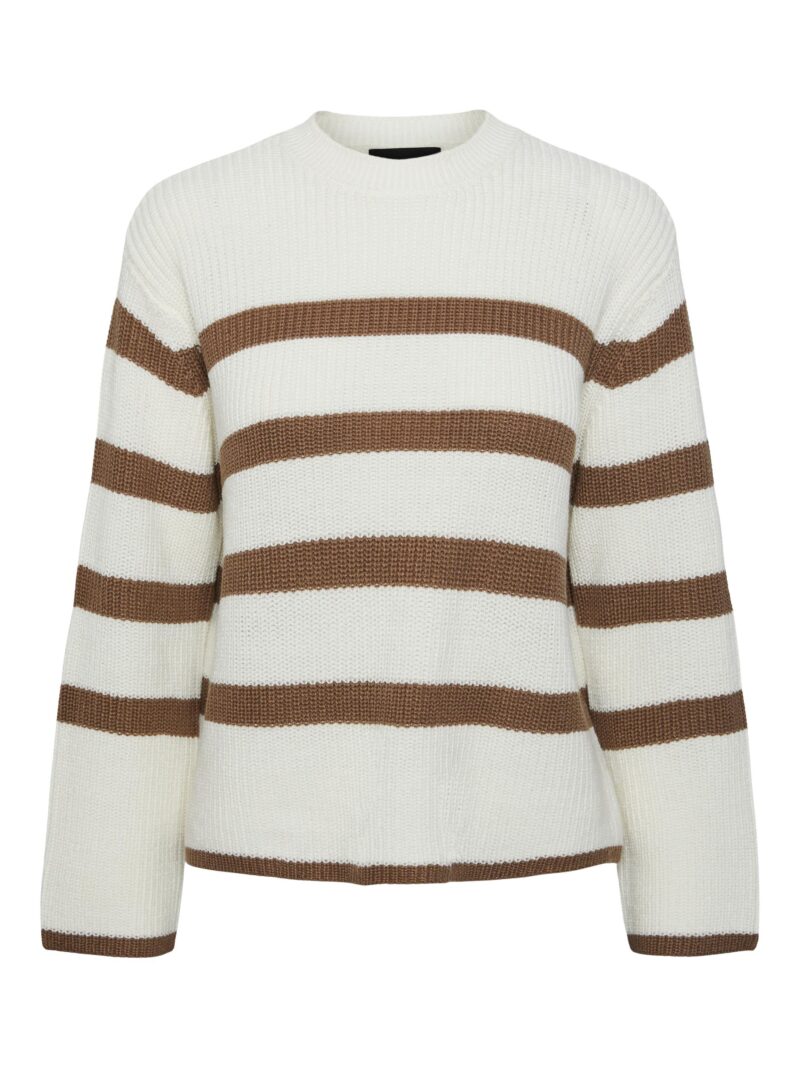 PCSABINA LS O-NECK KNIT NOOS