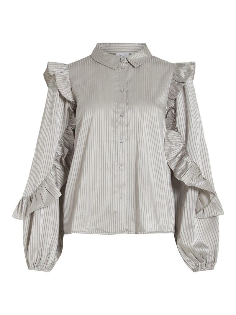 VIMILE L/S RUFFLE SHIRT