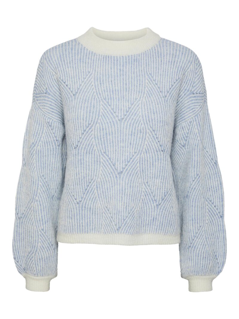 PCJENNA LS O-NECK KNIT NOOS
