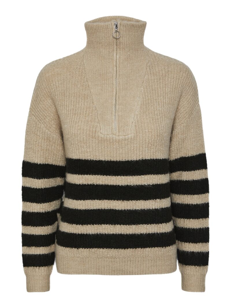 PCBROOKS LS HALF ZIP KNIT