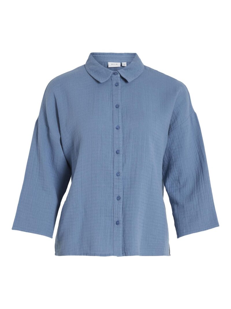 VILANIA BUTTN 3/4 SHIRT-NOOS