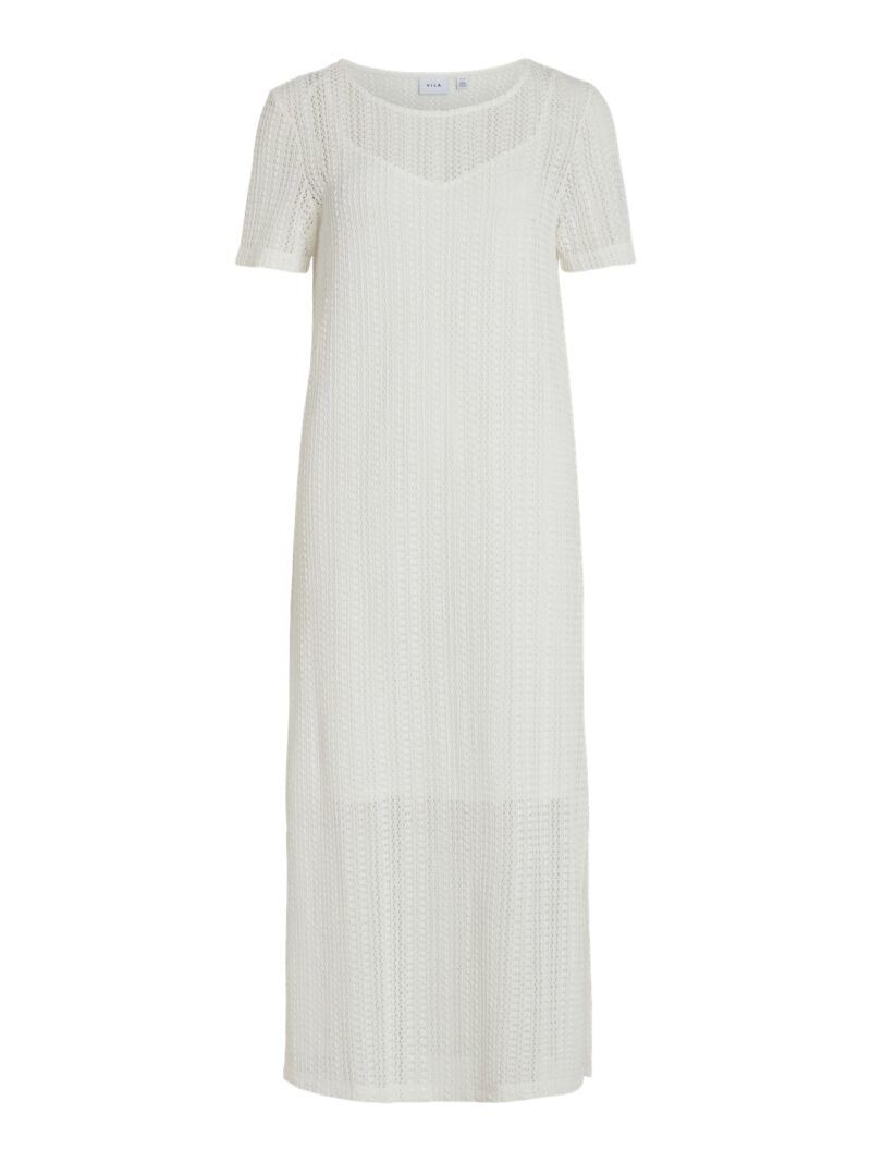 VIGARDEA O-NECK S/S ANKLE DRESS