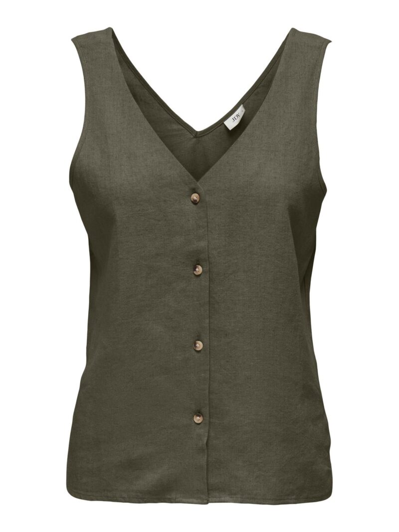 JDYSAY S/L V-NECK TOP WVN DIA - Image 3