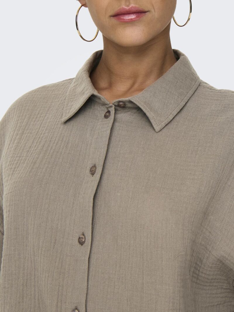 JDYTHEIS LIFE 3/4 CROP SHIRT WVN NOOS - Image 4