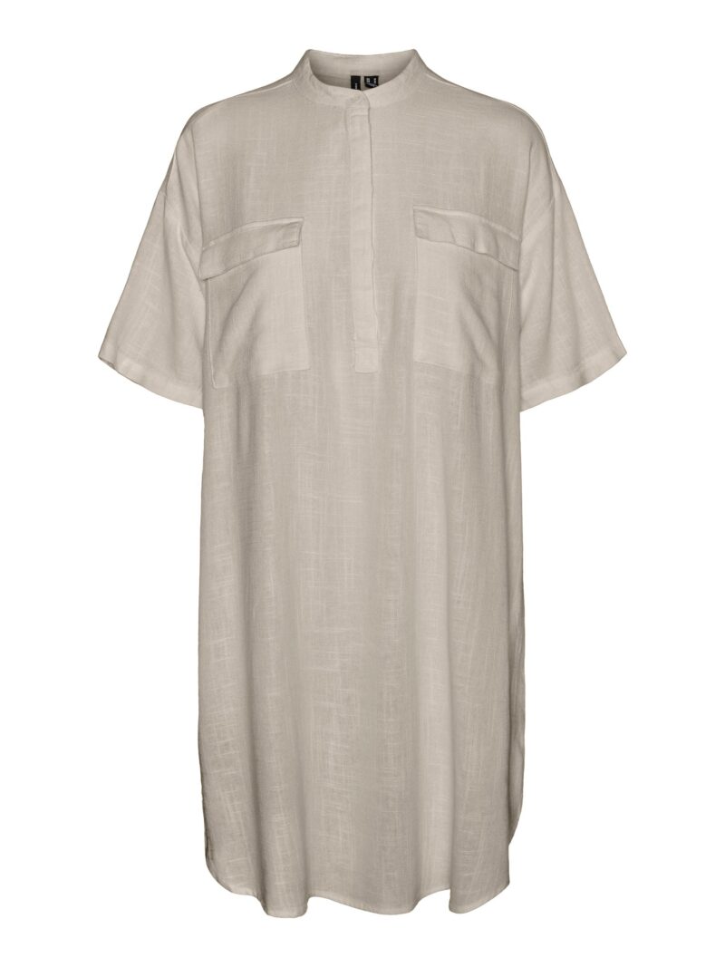 VMLINE 2/4 LINEN MIX TUNIC
