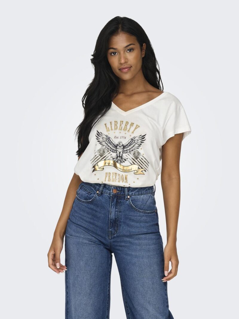 ONLAMBER LIFE S/S TOP FREEDOM TOP CS JRS - Image 5