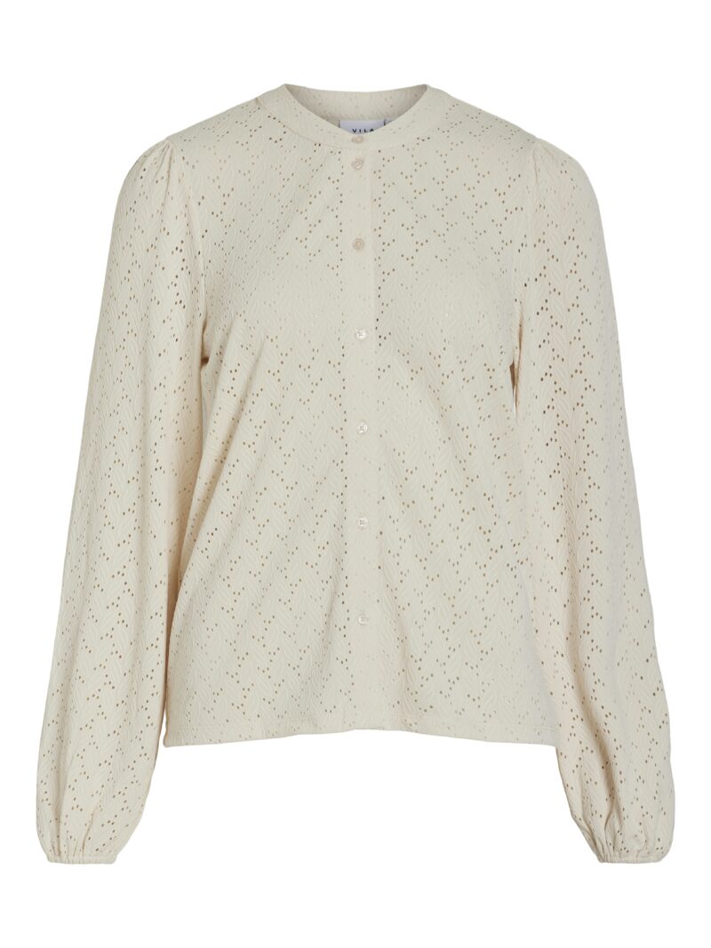 VISIENNA O-NECK L/S SHIRT/R