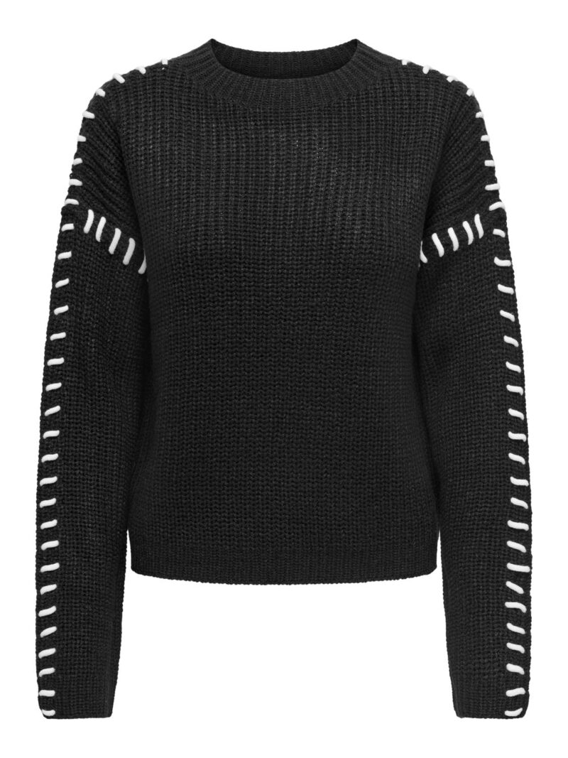 JDYROSELLA  L/S STITCH PULLOVER KNT
