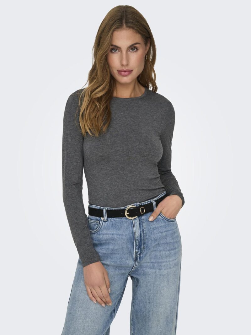 JDYMILA L/S O-NECK TOP JRS - Image 4
