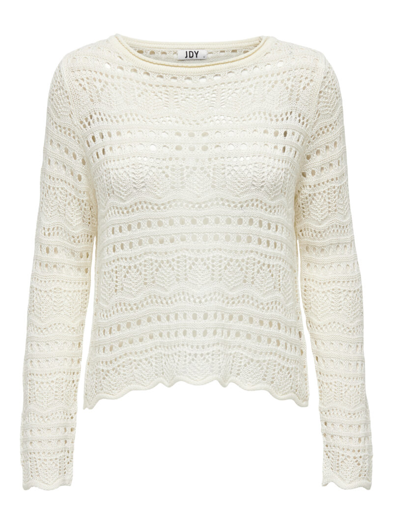 JDYSUN LAY L/S BOATNECK POLLOV.KNT NOOS