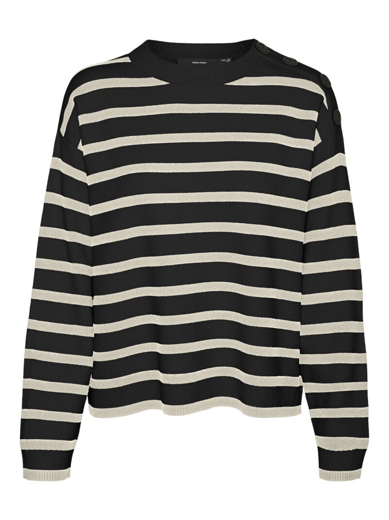 VMSABA LS O-NECK BUTTON PULLOVER GA