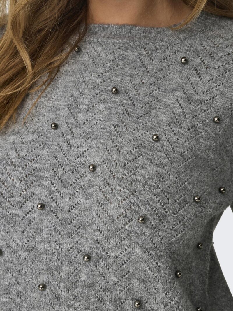 JDYHADLEE L/S PEARL PULLOVER KNT - Image 3