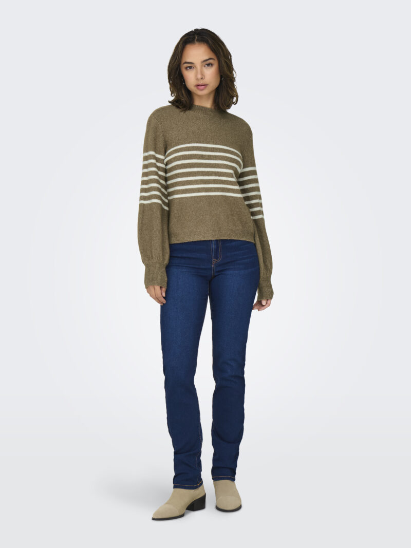 JDYLAYLA L/S HN STRIPE PULLOVER KNT - Image 4
