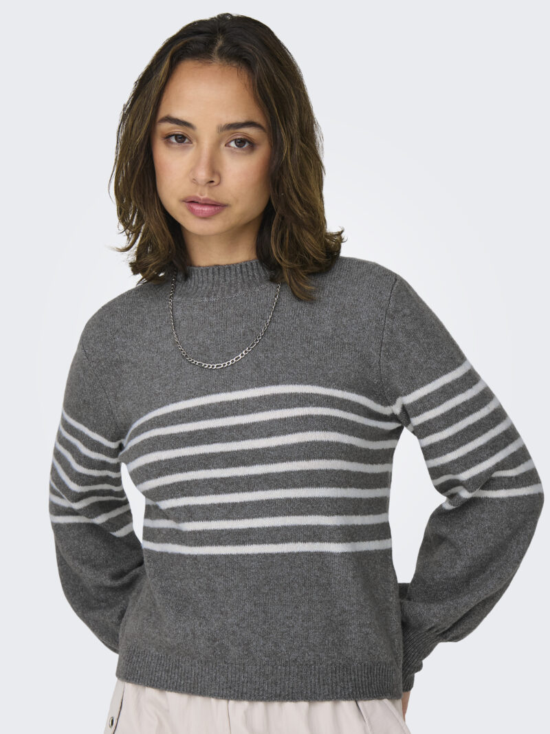 JDYLAYLA L/S HN STRIPE PULLOVER KNT - Image 5