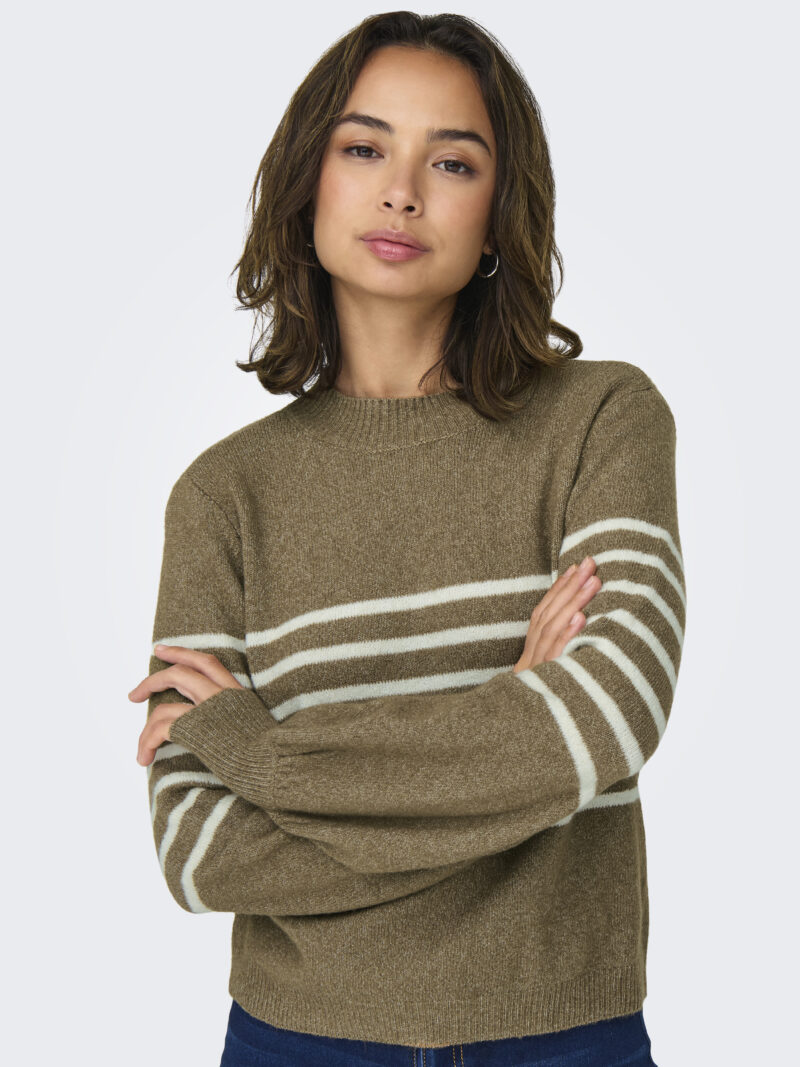 JDYLAYLA L/S HN STRIPE PULLOVER KNT - Image 6