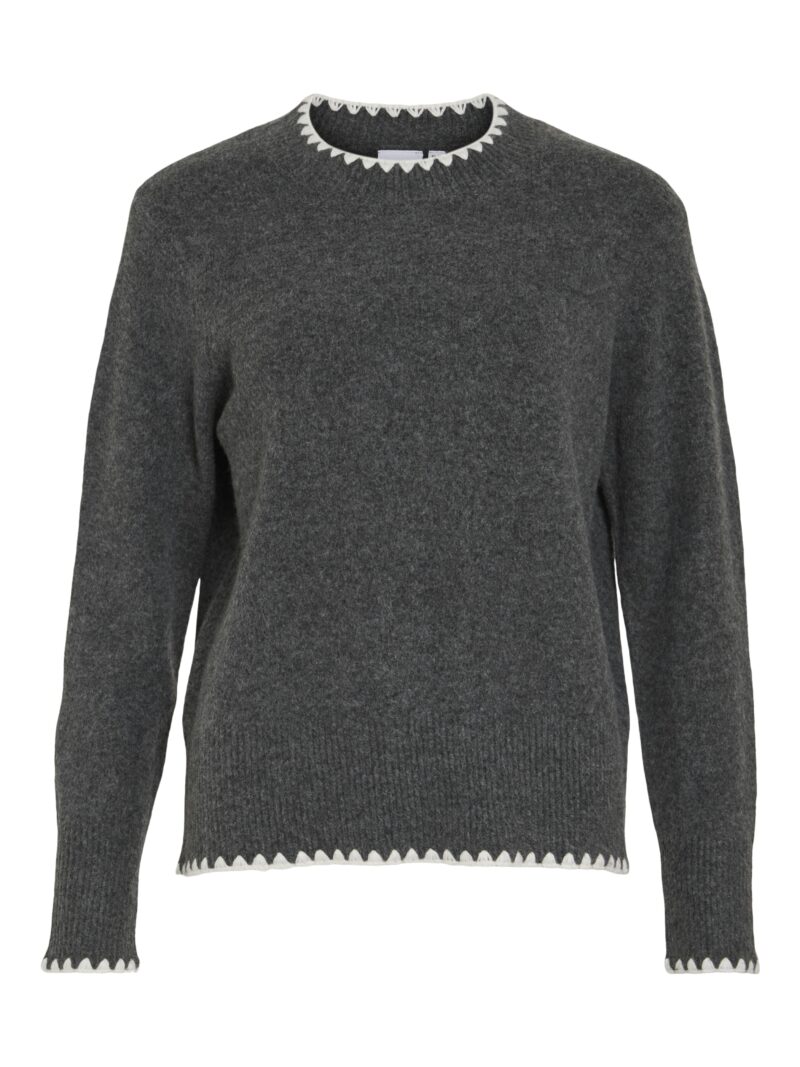 VIHEFNA STICH DETAIL KNIT TOP/R