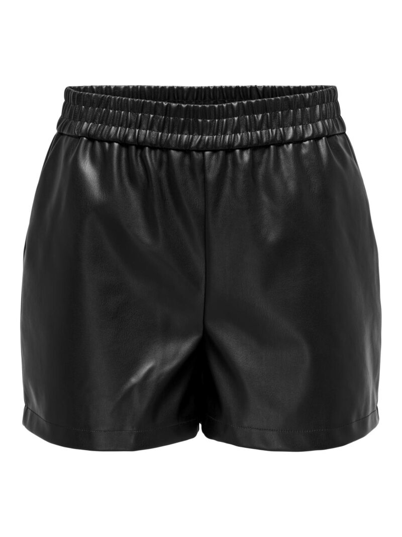 JDYALAIA MW FAUX LEATHER SHORTS PNT DIA