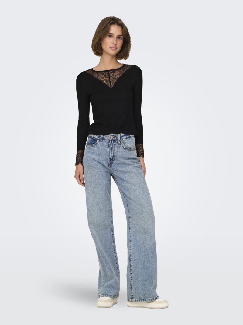 JDYROXY L/S LACE TOP JRS NOOS - Image 4