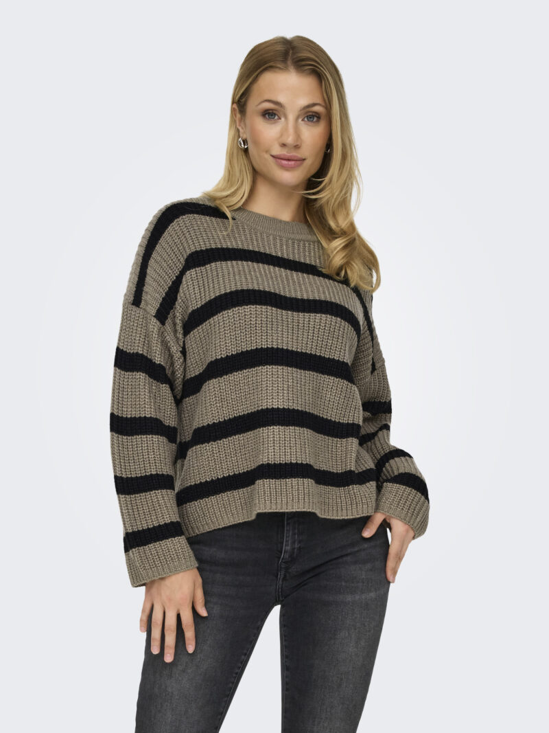 JDYJUSTY L/S STRIPE PULLOVER KNT - Image 3