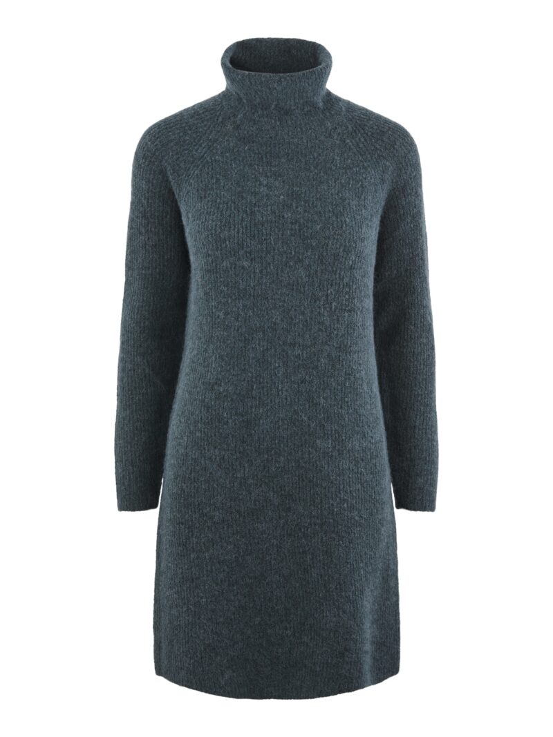 PCELLEN LS HIGH NECK KNIT DRESS NOOS BC