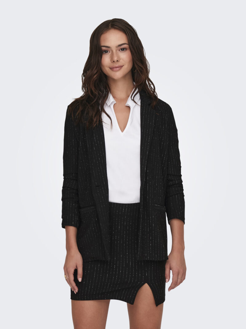 JDYMARY L/S LUREX BLAZER JRS - Billede 2
