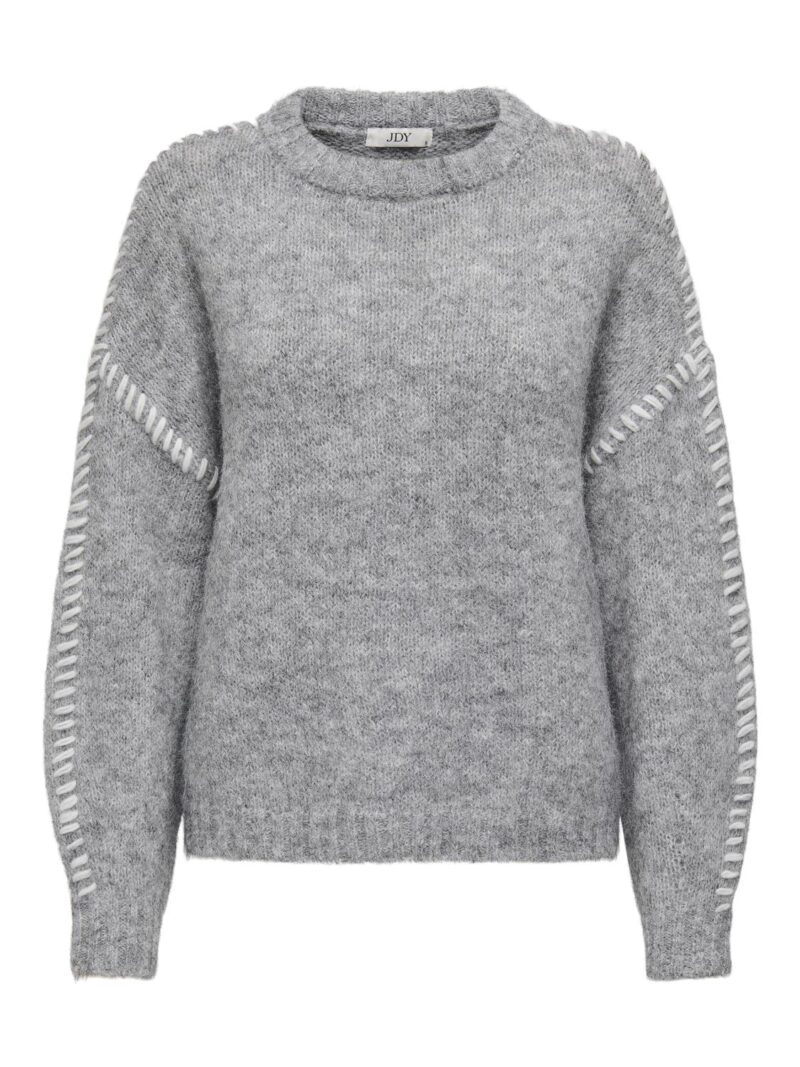 JDYZOEY LIFE L/S ON STITCH PULL KNT NOOS - Image 3