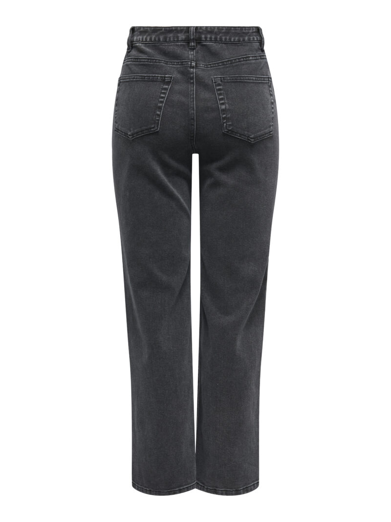 JDYSTINE STONE HW STRAIGHT JEANS DNM - Image 2