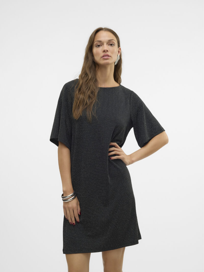VMKANVA 2/4 GLITTER TEE DRESS JRS