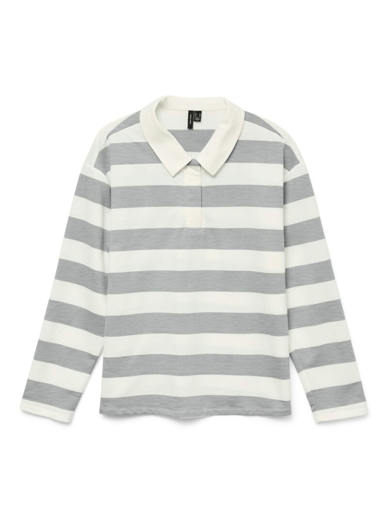 VMPERNILLE LS STRIPPED POLO TEE EXP