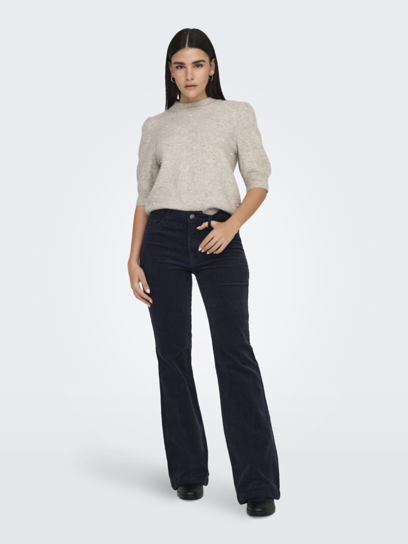 JDYRUE LIFE 2/4 PEARL PULLOVER KNT NOOS - Image 6