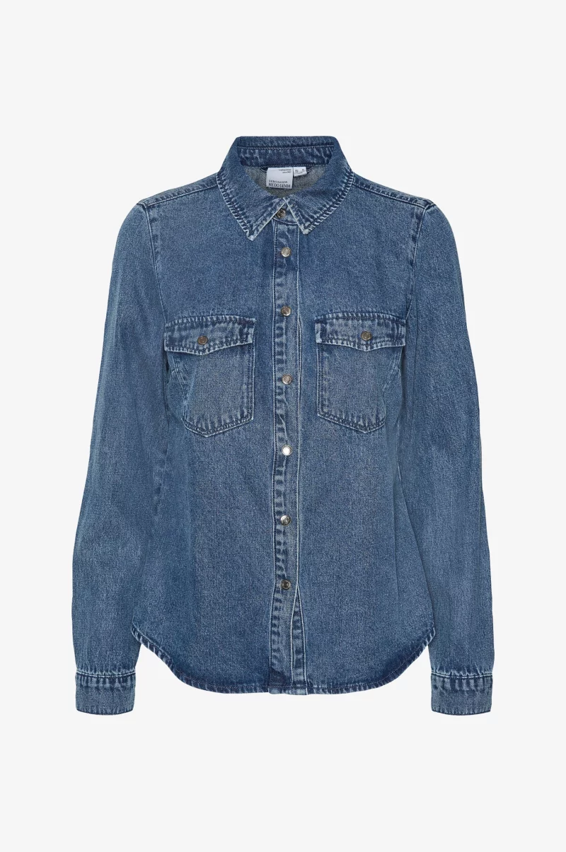 VMJENNIE LS DENIM SHIRT MIX GA NOOS