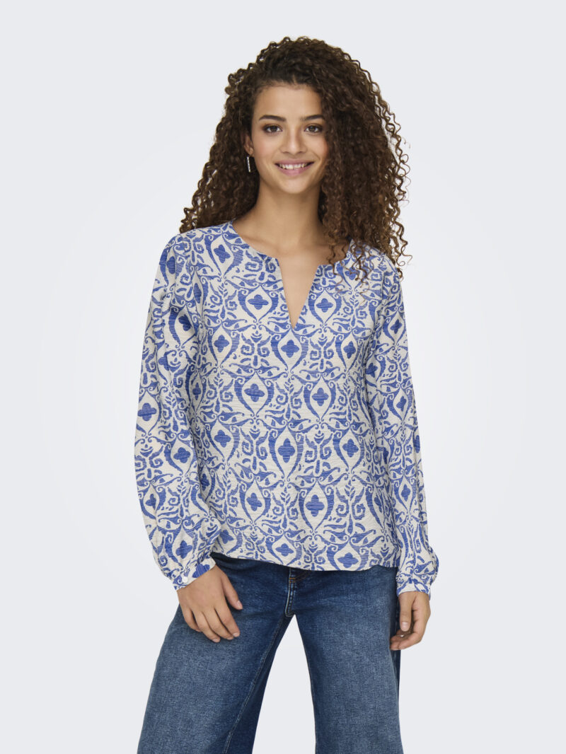 JDYMAY LIFE L/S TOP WVN DIA - Image 2