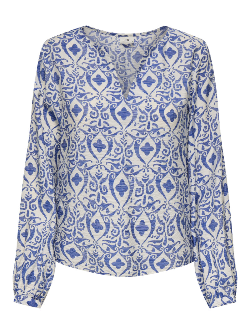 JDYMAY LIFE L/S TOP WVN DIA