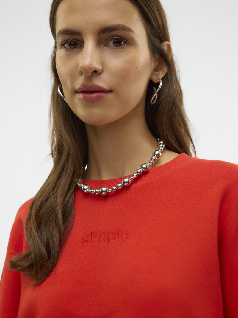 VMPERNILLE BEA LS SWEAT BOX JRS - Image 3