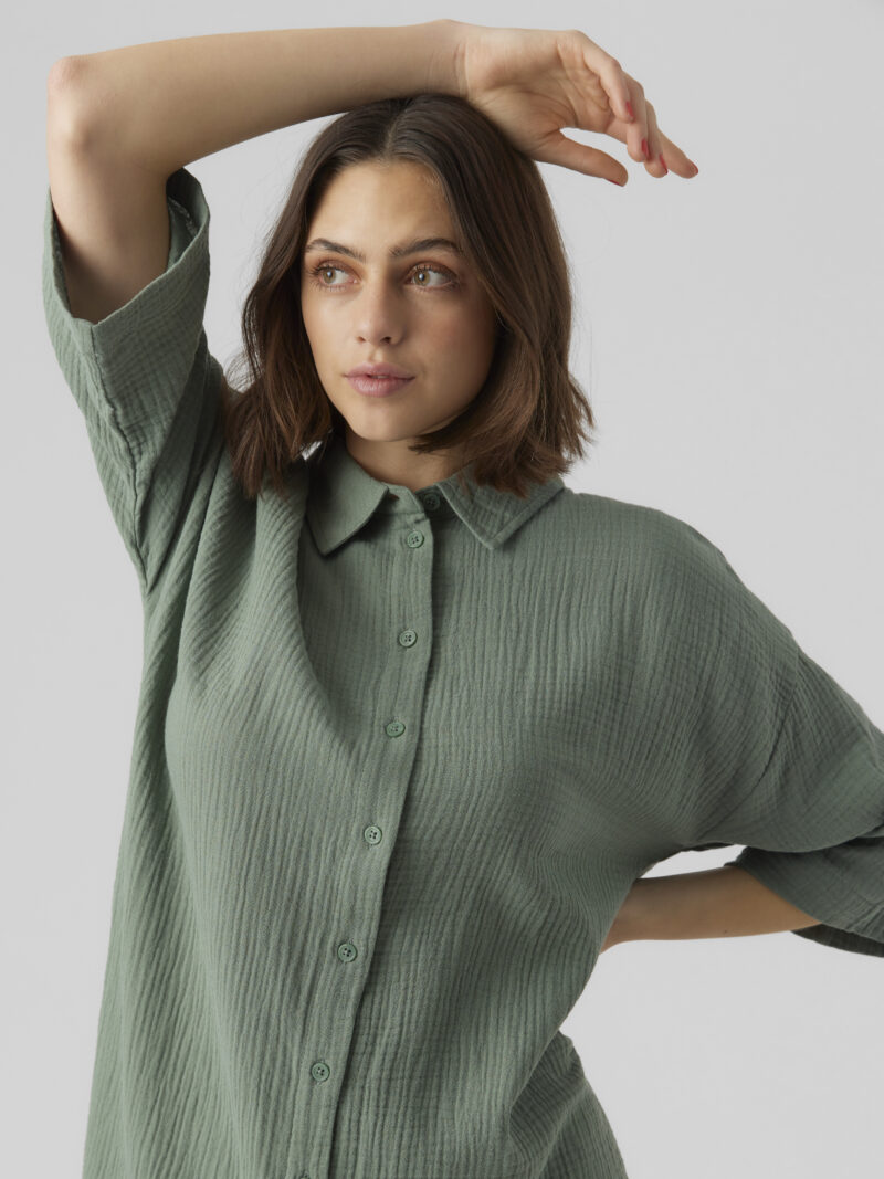 VMNATALI 3/4 LONG OVERSHIRT NOOS - Image 9