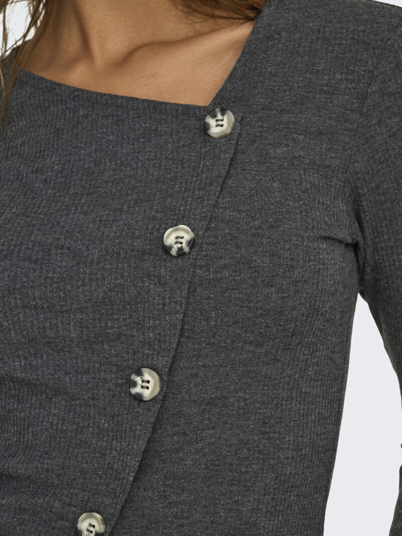 JDYFREYA L/S BUTTON TOP JRS NOOS - Image 3