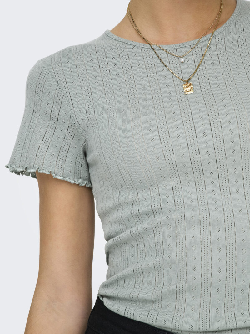 JDYSALSA LIFE S/S O NECK TOP JRS DIA - Image 4
