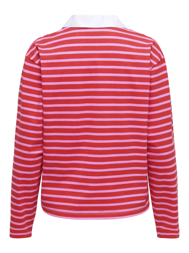 JDYHANNAH LS V-NECK POLO JRS EXP - Image 2