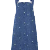 Medium Blue Denim_Flowers