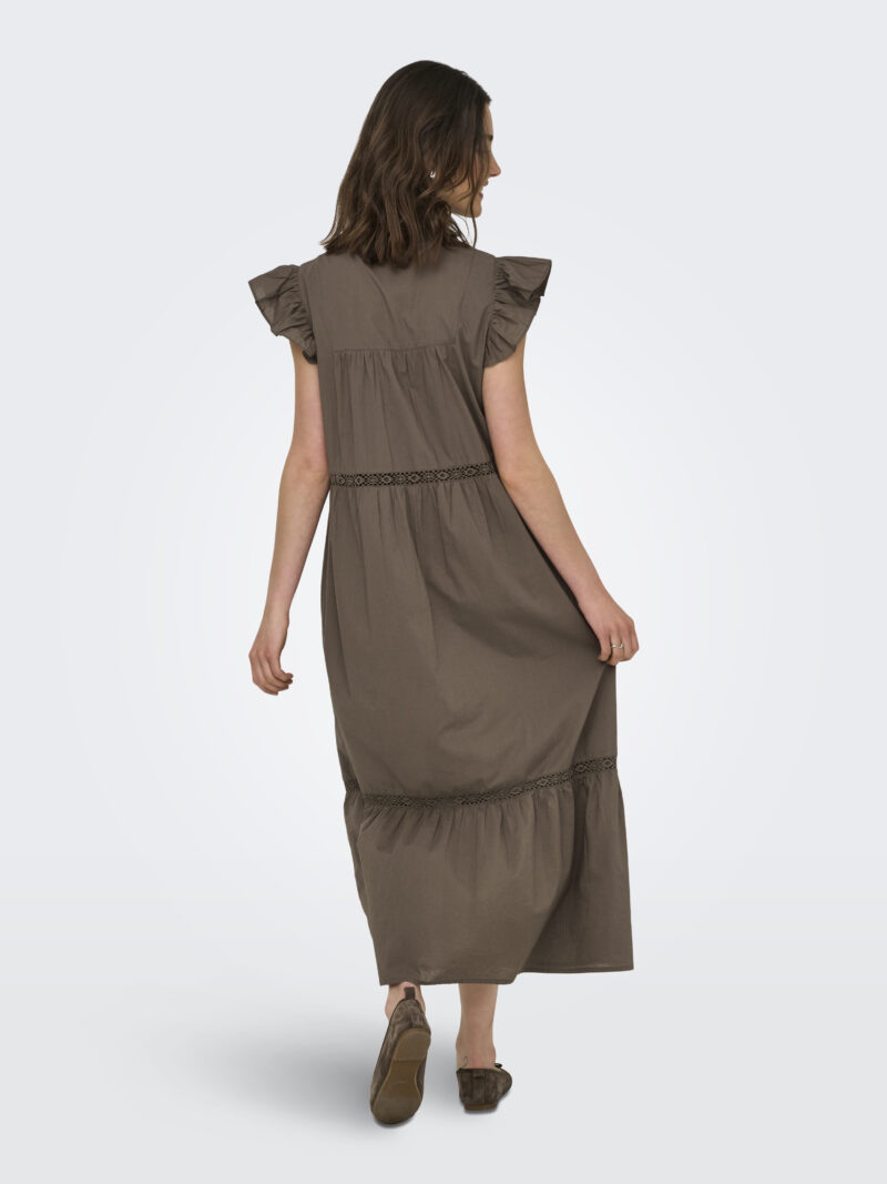 ONLSUNNY CAPSL FRILL DRESS WVN NOOS - Image 5