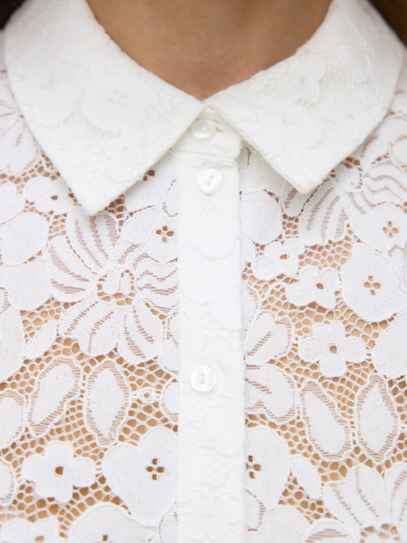 VMHONEY LACE SS SHIRT WVN GA - Image 3