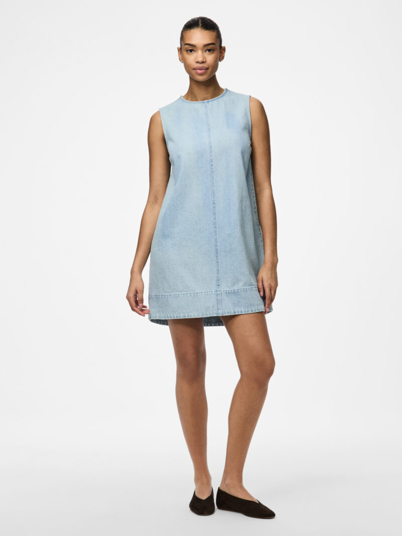 PCFLORA SL MINI DENIM DRESS NOOS - Image 2