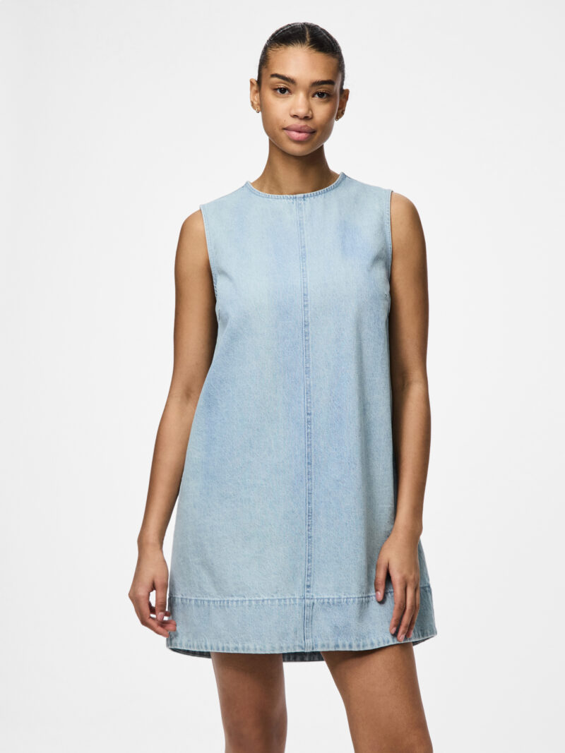 PCFLORA SL MINI DENIM DRESS NOOS