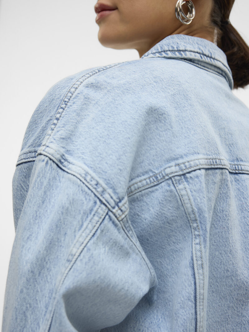 VMTESSA LS OVERSIZE DENIM JACKET GA NOOS - Image 2