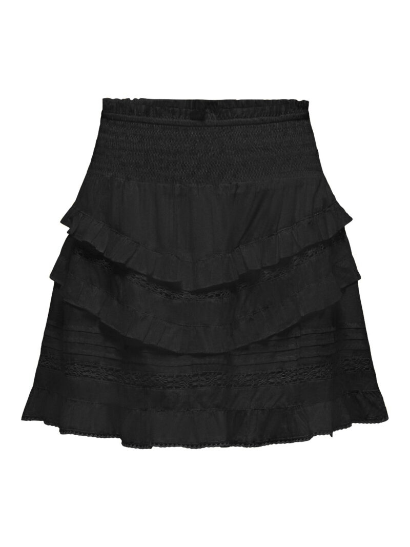 ONLJASMIN FLOUNCE SKIRT WVN