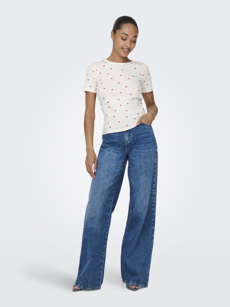 JDYSOFIA S/S PRINT TOP JRS NOOS - Image 8