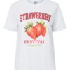 Bright White/STRAWBERRY